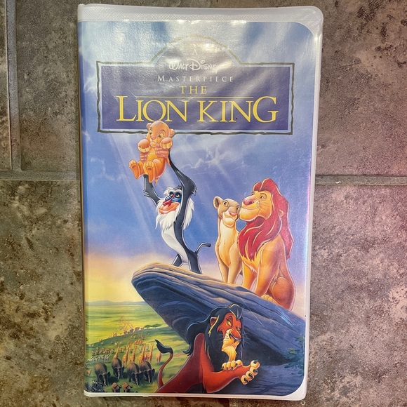 1994 Lion King Masterpiece Collection Original VHS Tape and Case -1994 Release - Picture 7 of 9